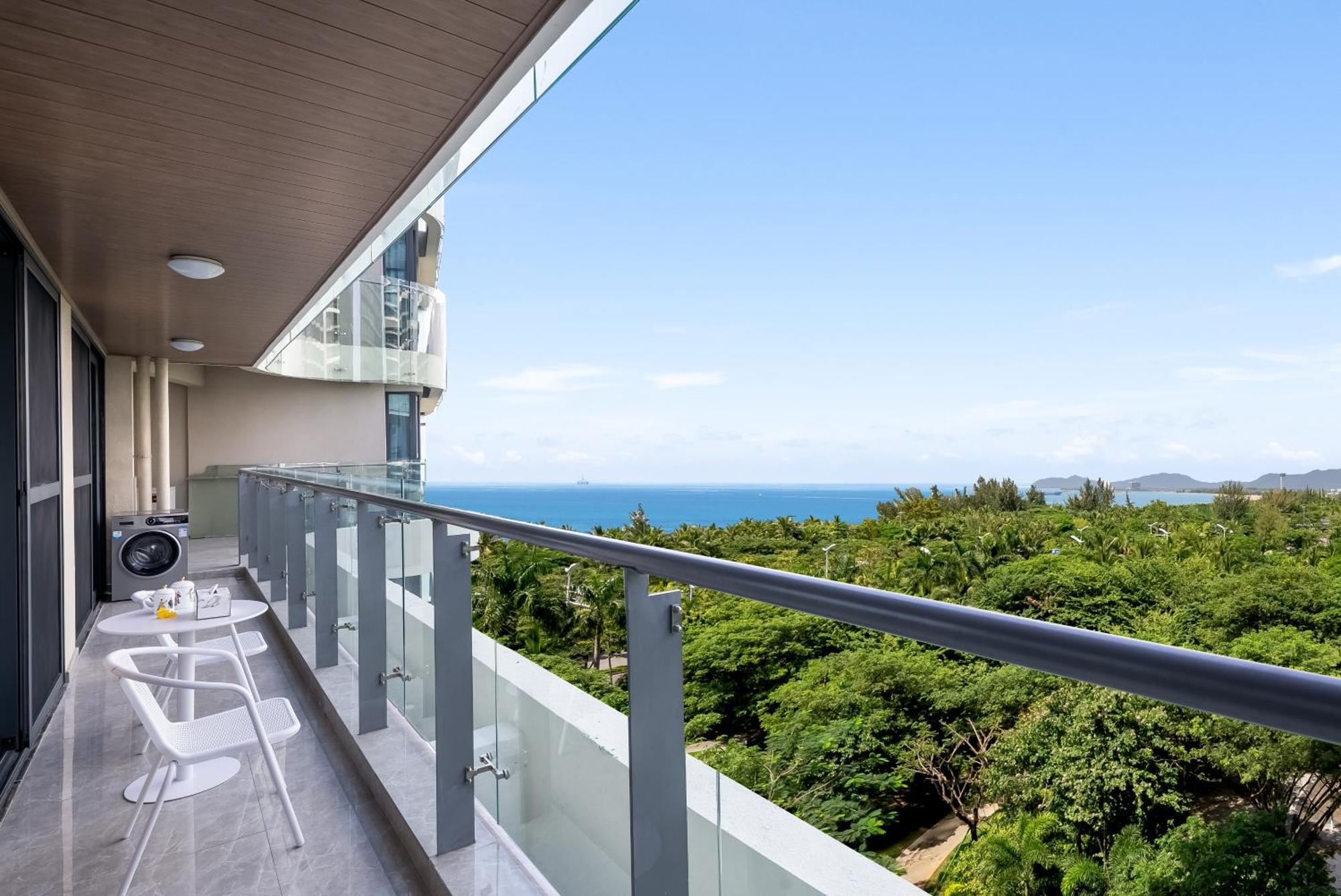 Puhai Sea View Apt By Hailan Tour At Sanya Yazhou Bay#Only 100 Meters To Beach And Sea Swimming Area Eksteriør billede
