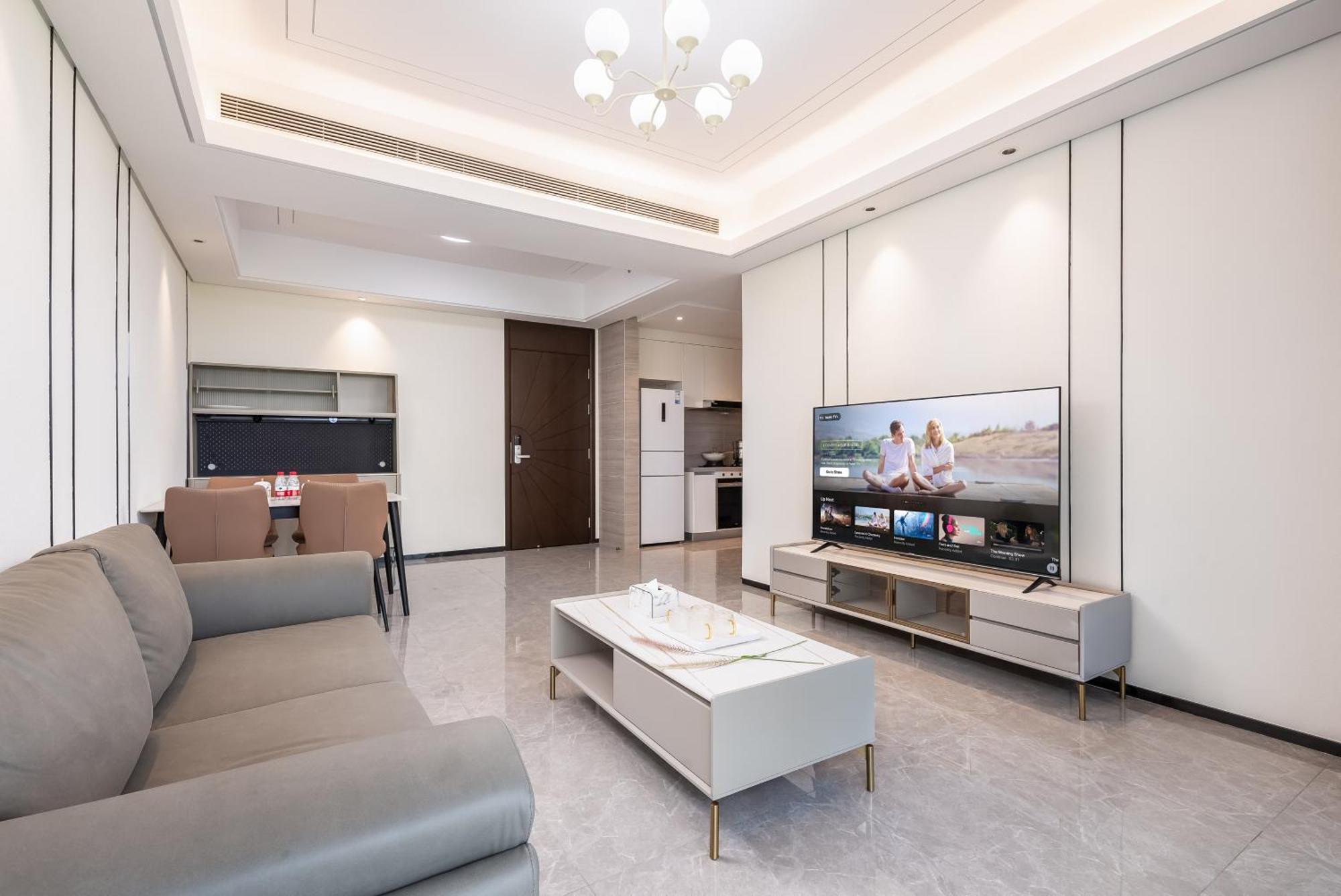 Puhai Sea View Apt By Hailan Tour At Sanya Yazhou Bay#Only 100 Meters To Beach And Sea Swimming Area Eksteriør billede
