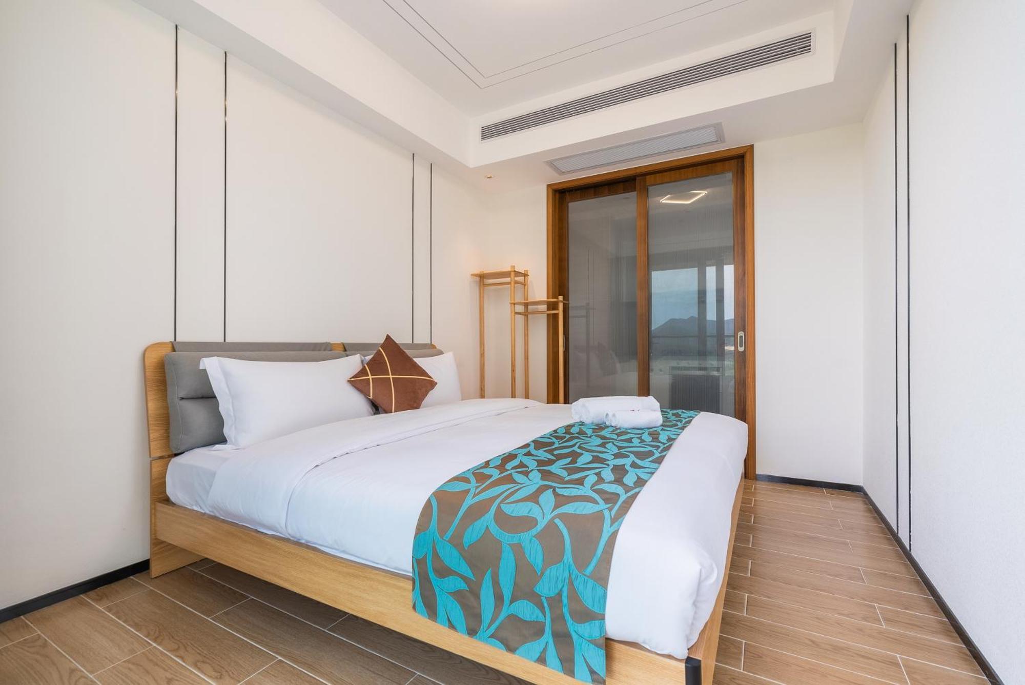 Puhai Sea View Apt By Hailan Tour At Sanya Yazhou Bay#Only 100 Meters To Beach And Sea Swimming Area Eksteriør billede