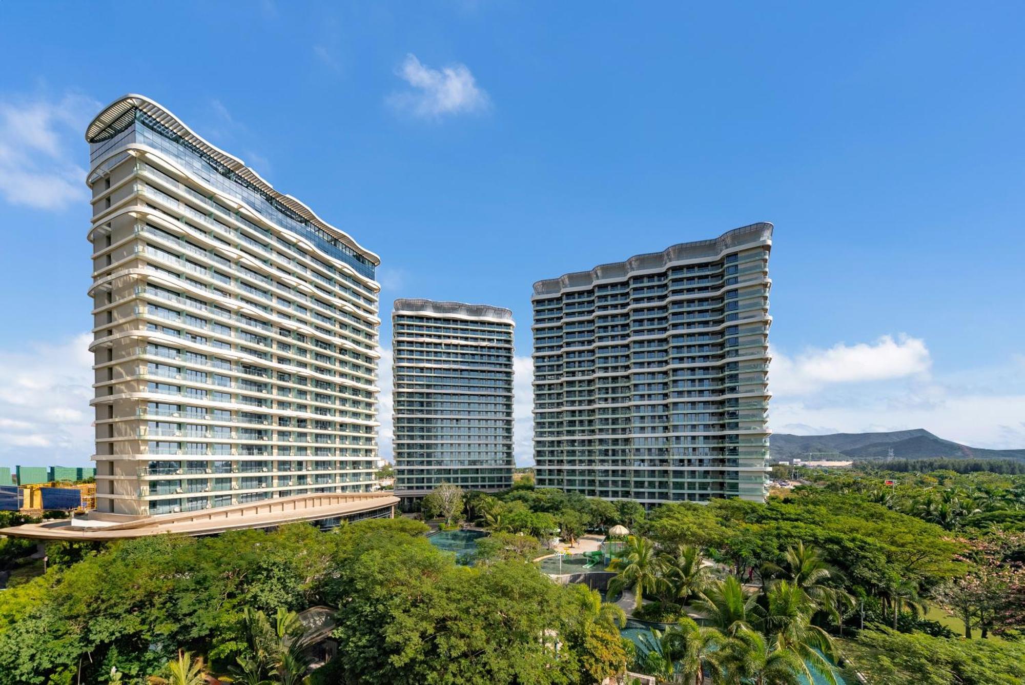 Puhai Sea View Apt By Hailan Tour At Sanya Yazhou Bay#Only 100 Meters To Beach And Sea Swimming Area Eksteriør billede