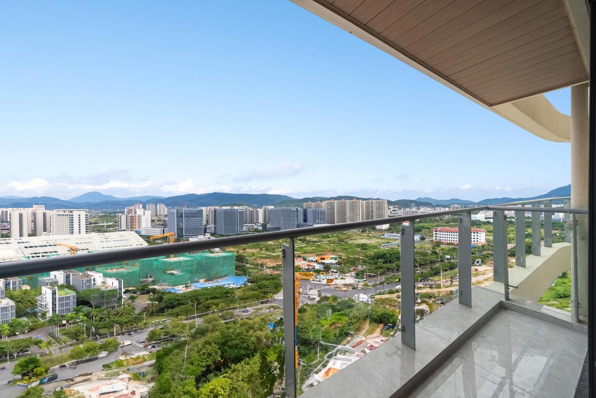 Puhai Sea View Apt By Hailan Tour At Sanya Yazhou Bay#Only 100 Meters To Beach And Sea Swimming Area Eksteriør billede