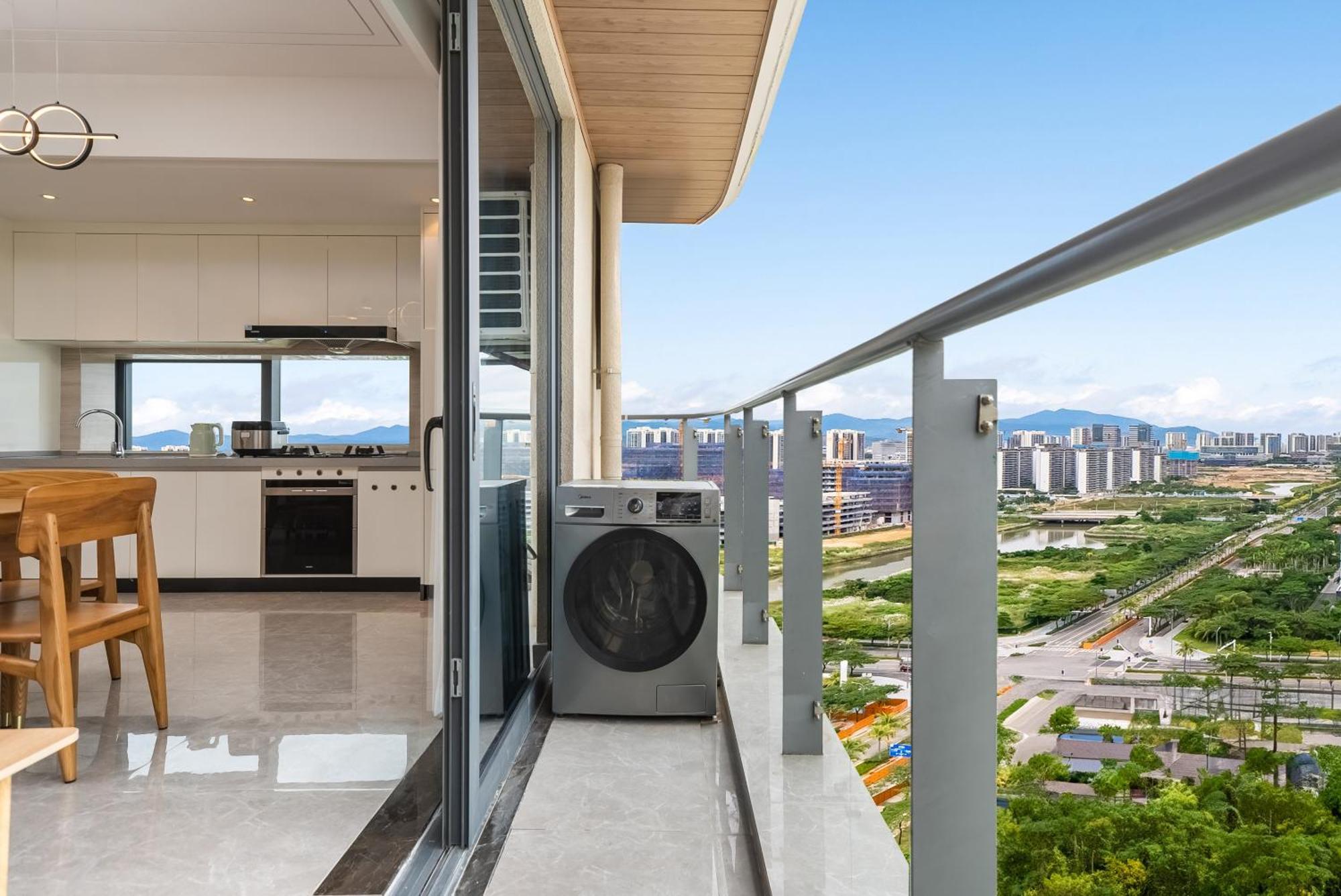Puhai Sea View Apt By Hailan Tour At Sanya Yazhou Bay#Only 100 Meters To Beach And Sea Swimming Area Eksteriør billede