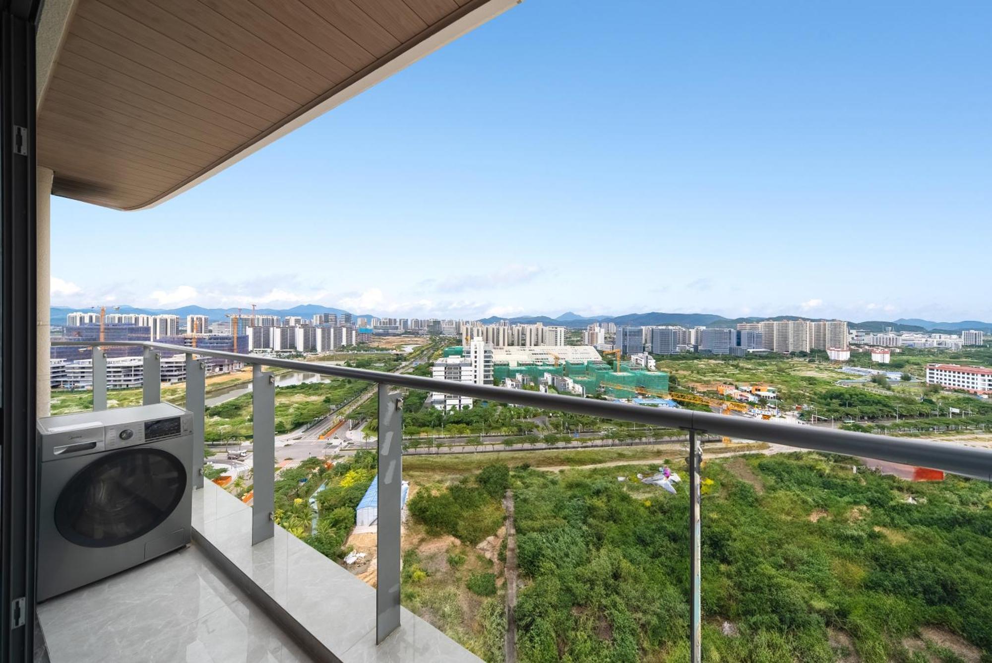 Puhai Sea View Apt By Hailan Tour At Sanya Yazhou Bay#Only 100 Meters To Beach And Sea Swimming Area Eksteriør billede