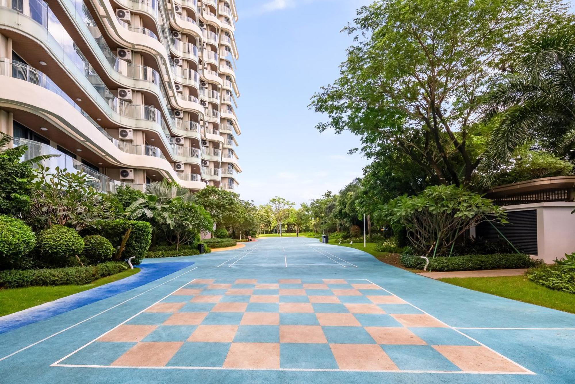 Puhai Sea View Apt By Hailan Tour At Sanya Yazhou Bay#Only 100 Meters To Beach And Sea Swimming Area Eksteriør billede