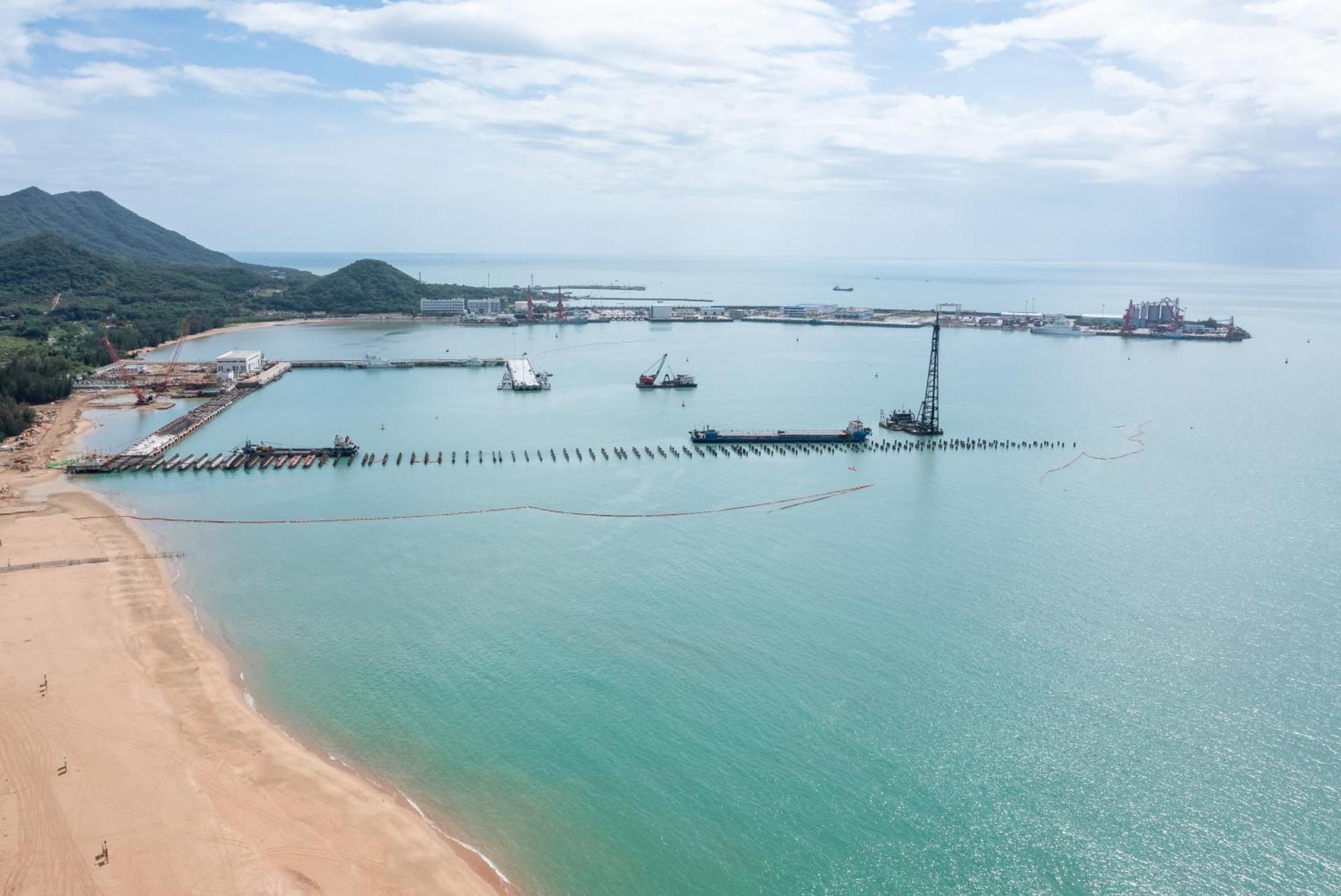 Puhai Sea View Apt By Hailan Tour At Sanya Yazhou Bay#Only 100 Meters To Beach And Sea Swimming Area Eksteriør billede