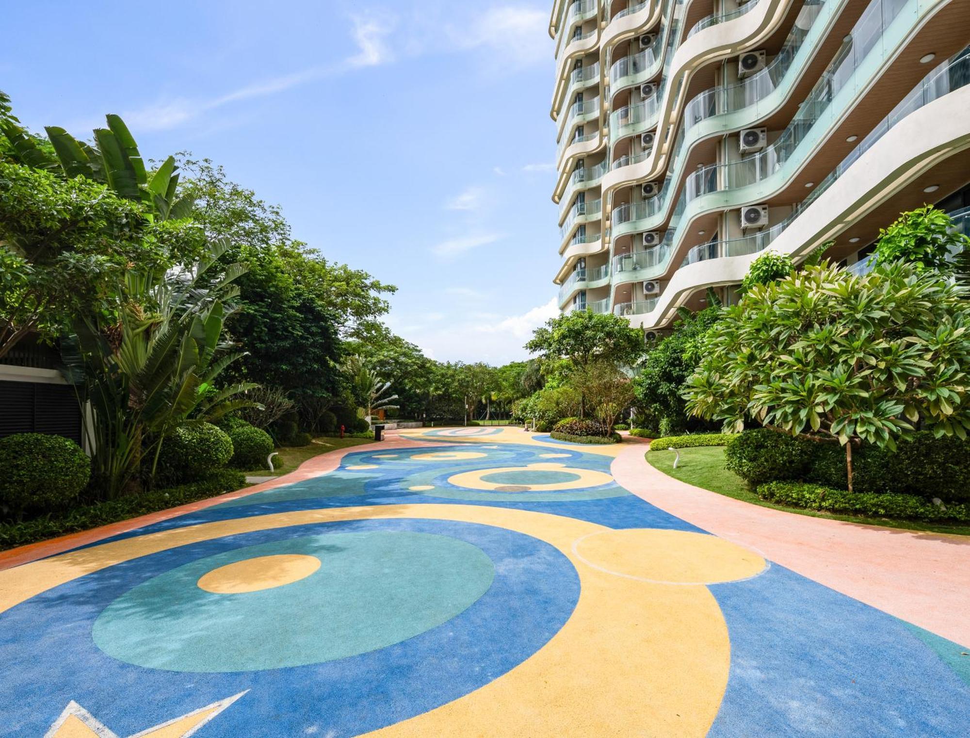 Puhai Sea View Apt By Hailan Tour At Sanya Yazhou Bay#Only 100 Meters To Beach And Sea Swimming Area Eksteriør billede